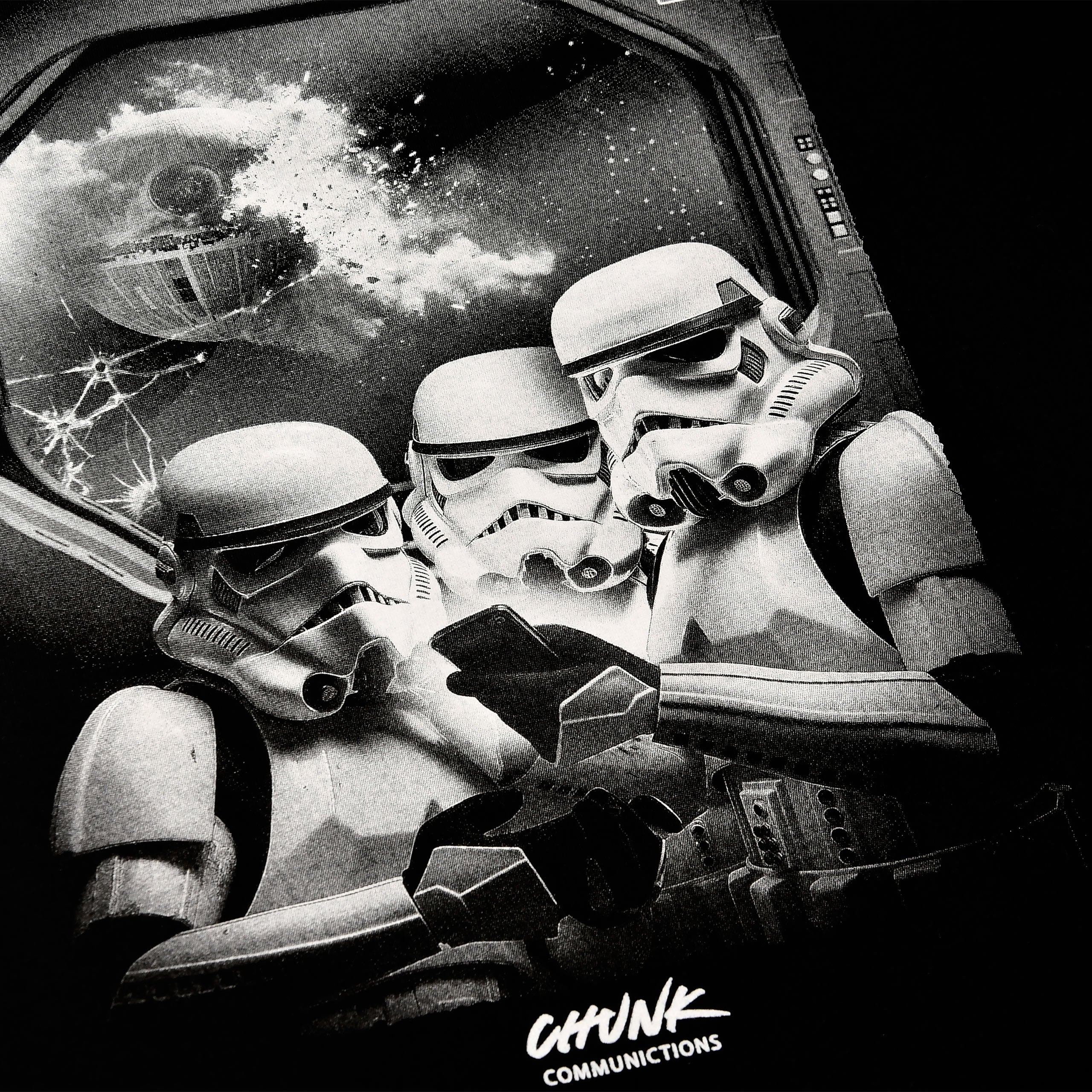 Produktbild No Phones! T-Shirt für Star Wars Fans schwarz