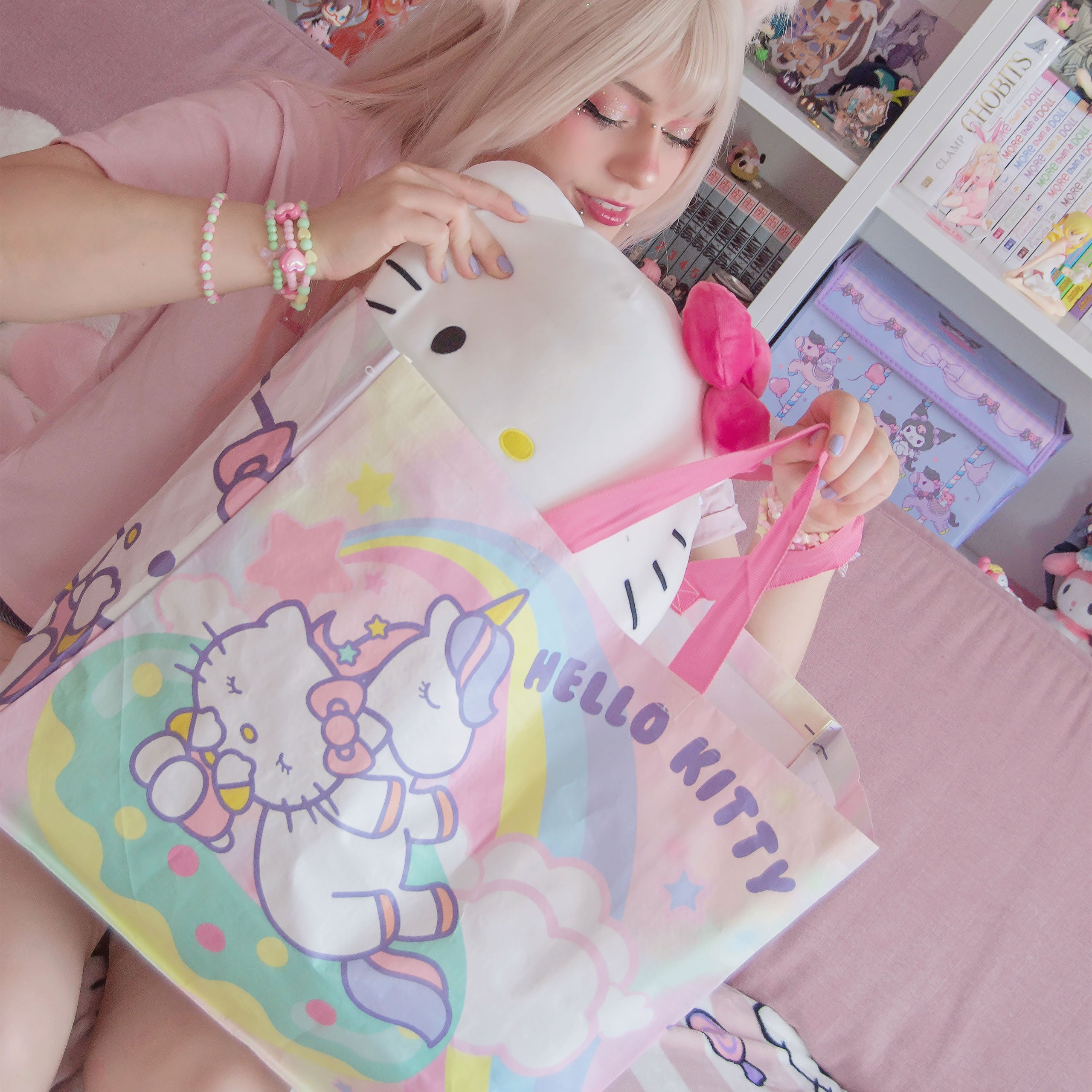 Produktbild Hello Kitty - Einhorn Shopper Tasche