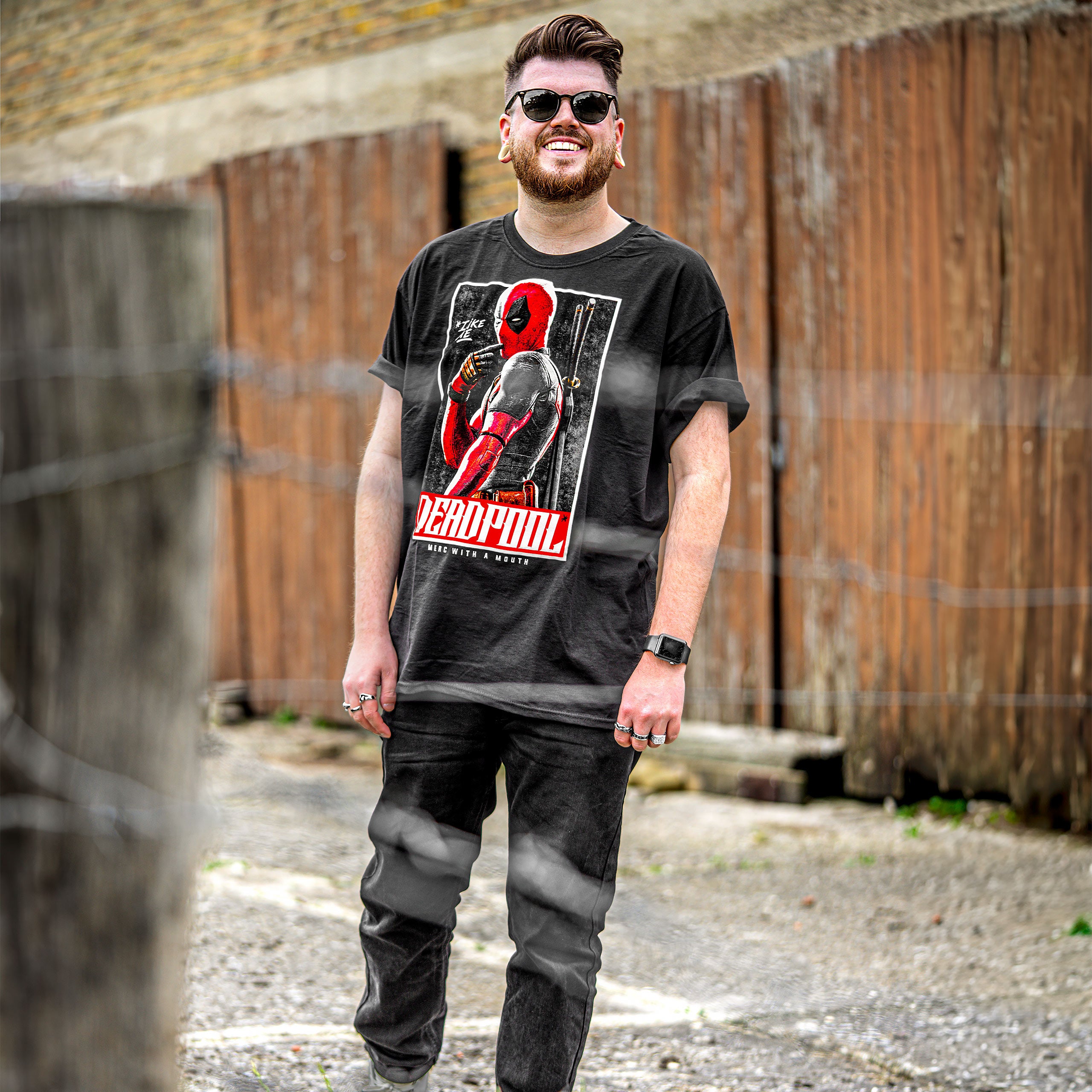 Produktbild Deadpool 3 - I Like Me T-Shirt schwarz