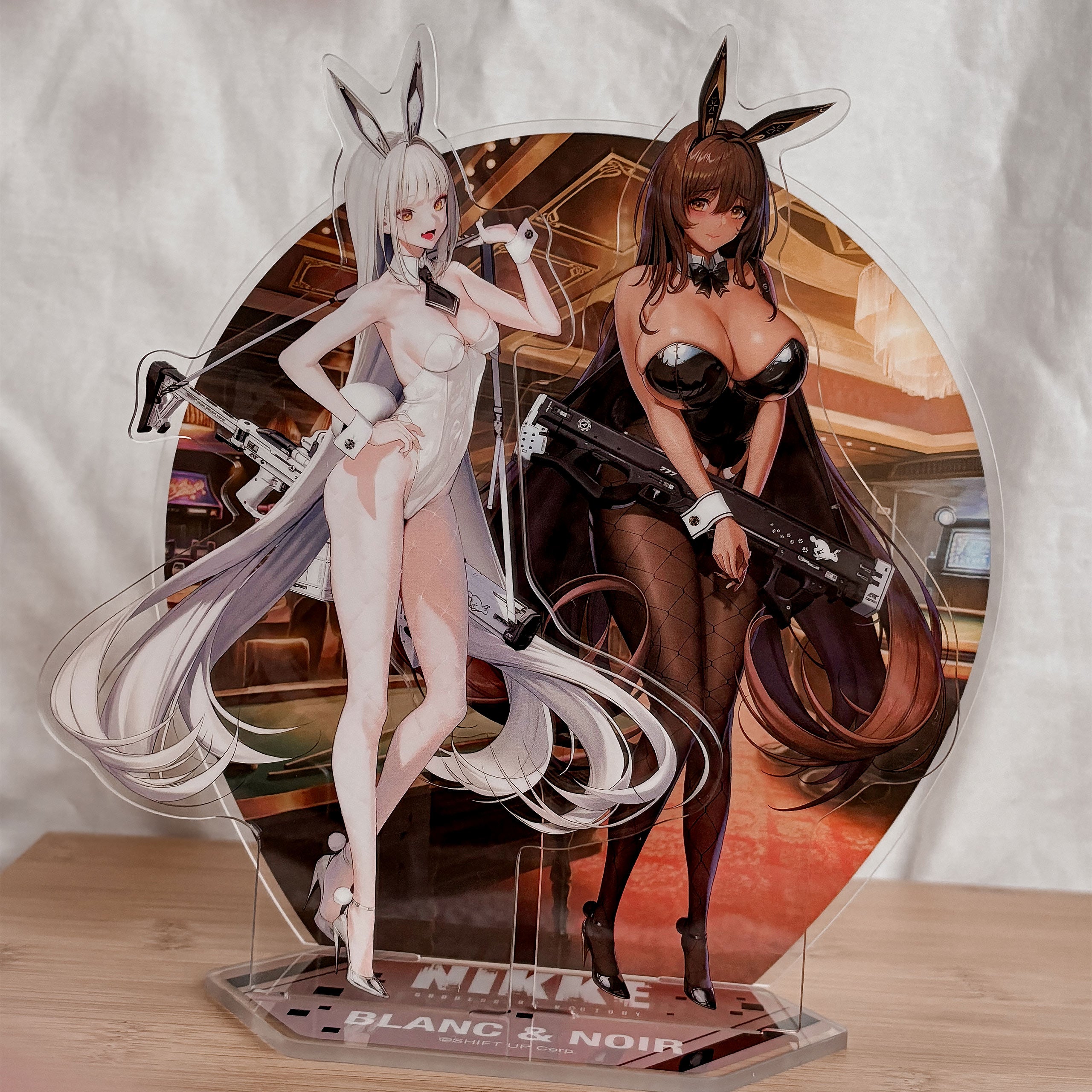 Produktbild Goddess of Victory: Nikke - Blanc & Noir Acryl Diorama Figur