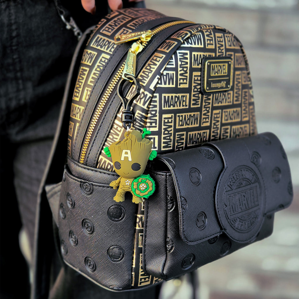 Produktbild Marvel - Logo Mini Rucksack schwarz