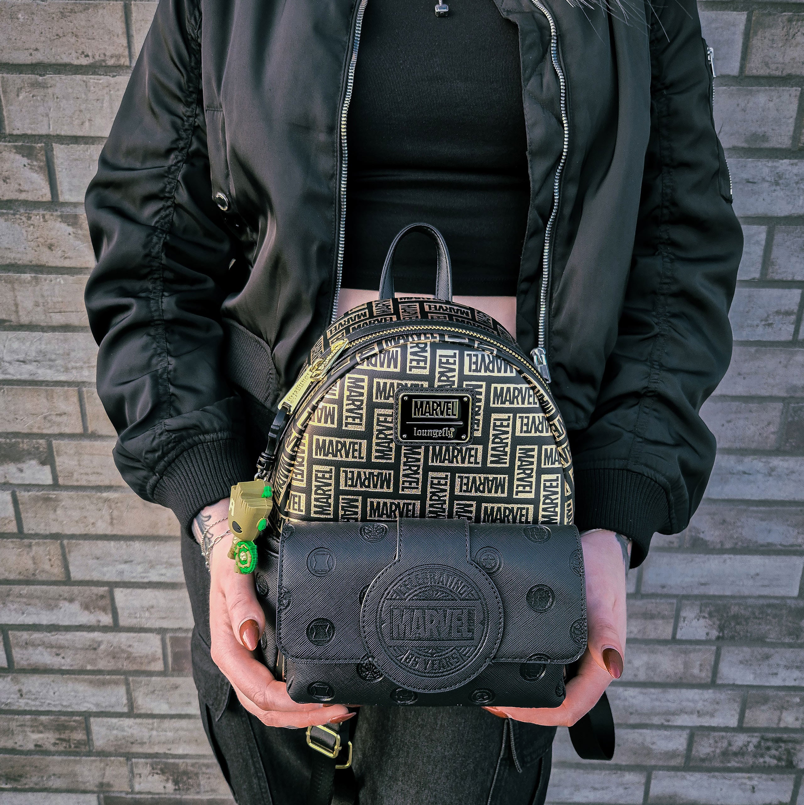 Produktbild Marvel - Logo Mini Rucksack schwarz