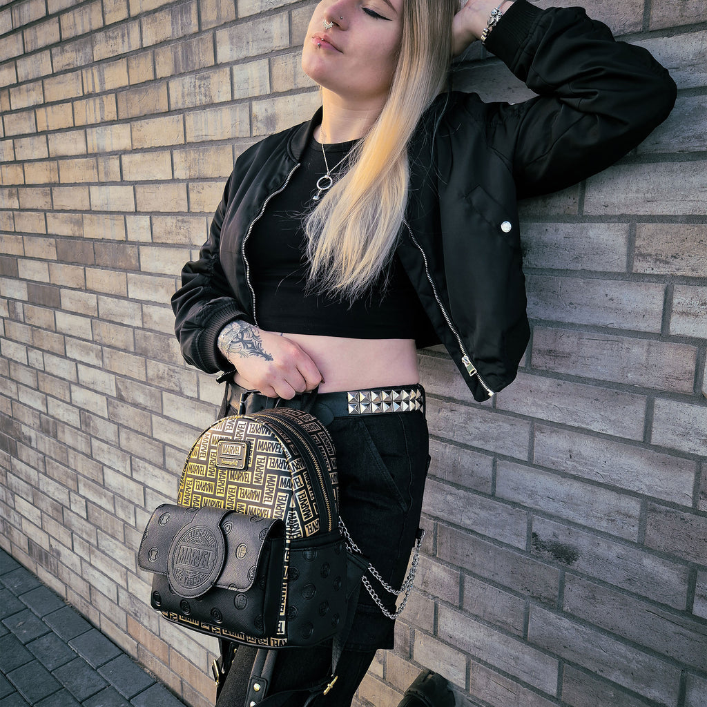 Produktbild Marvel - Logo Mini Rucksack schwarz