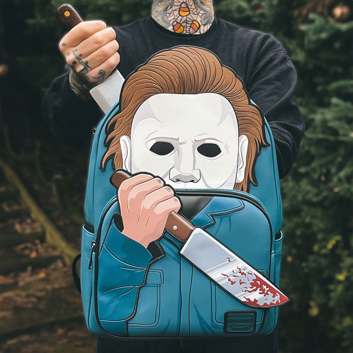 Produktbild Halloween - Michael Meyers Glow in the Dark Rucksack
