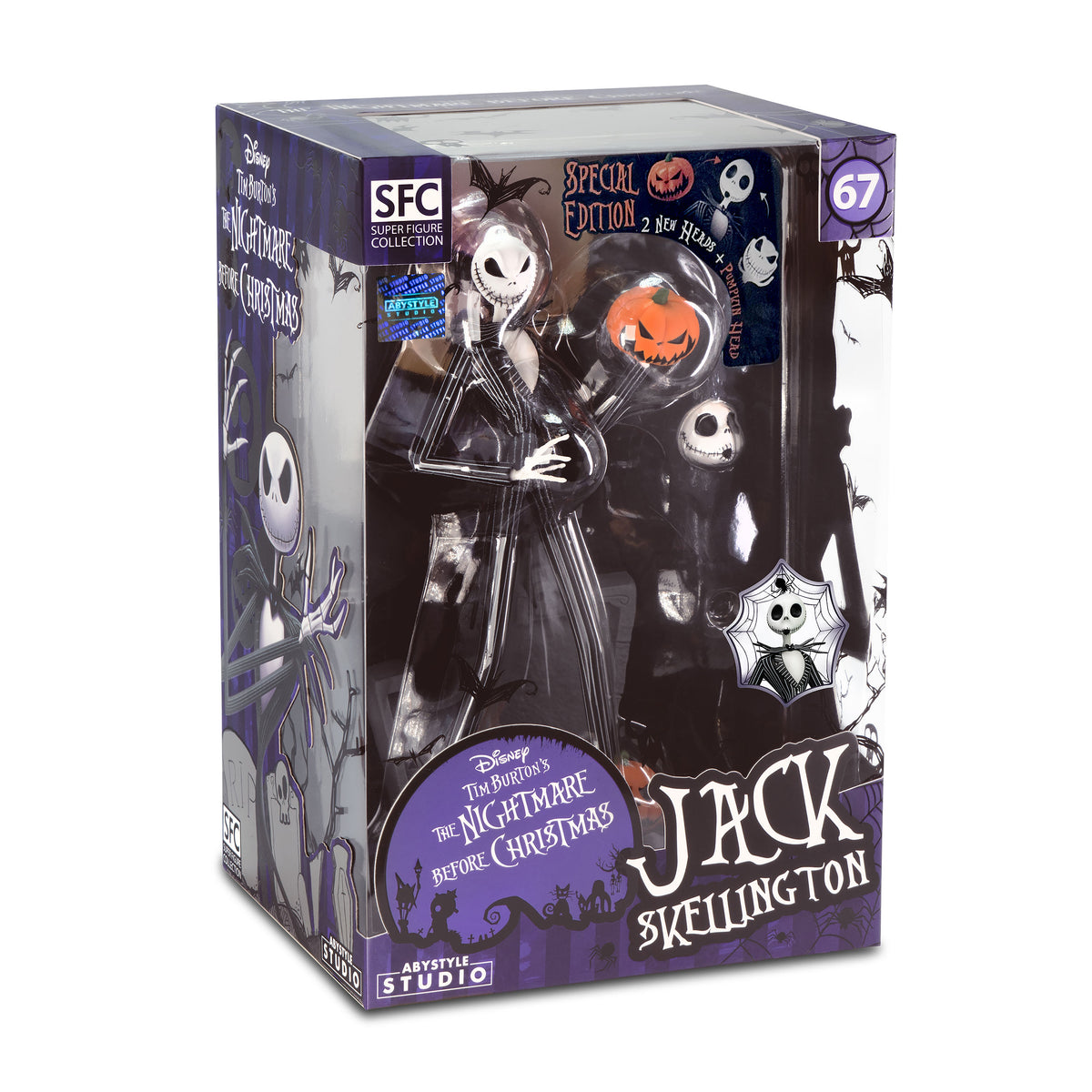 Produktbild Nightmare Before Christmas - Jake Scary Smiling Face Figur Special Edition