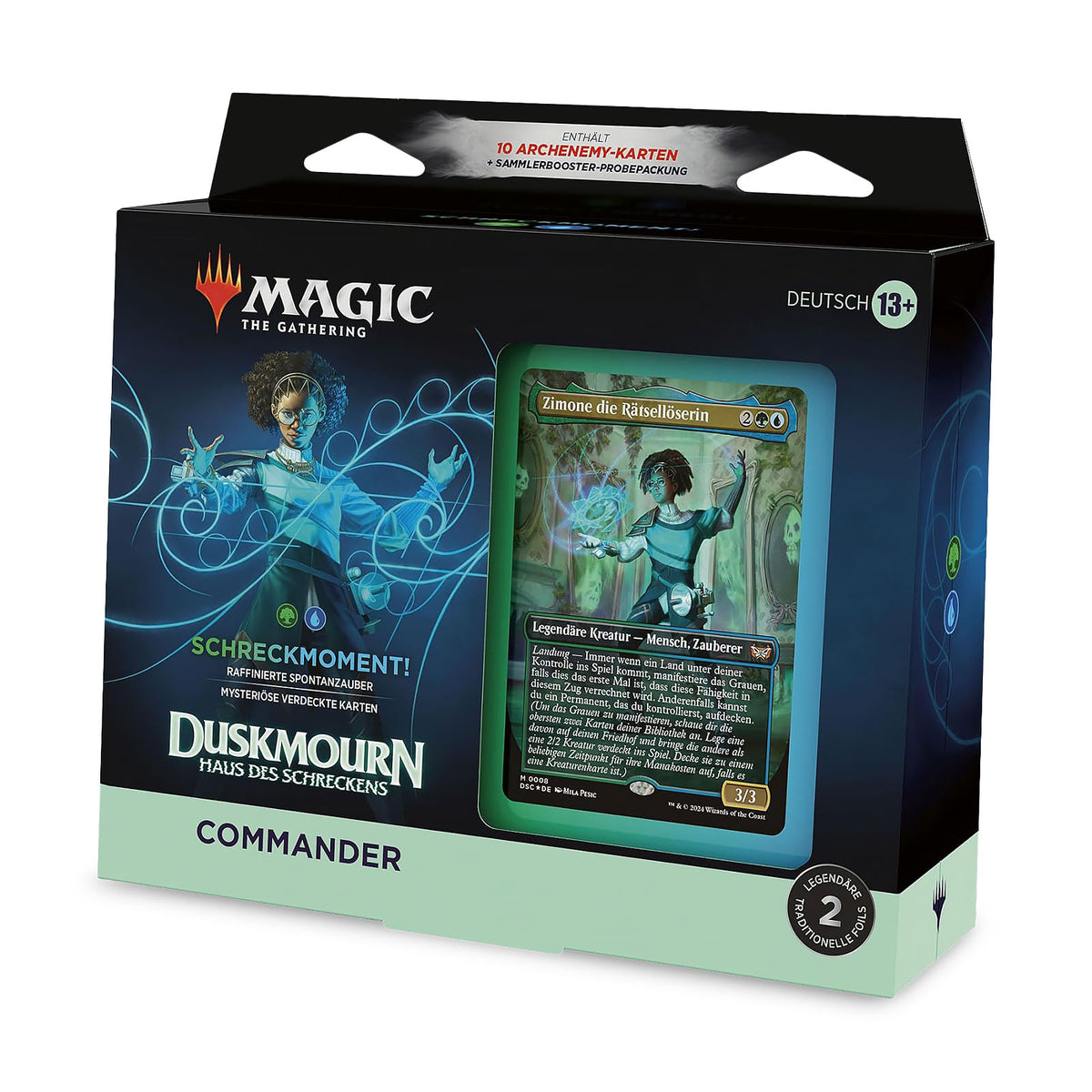 Produktbild Duskmourn: Haus des Schreckens Commander Deck Schreckmoment - Magic The Gathering