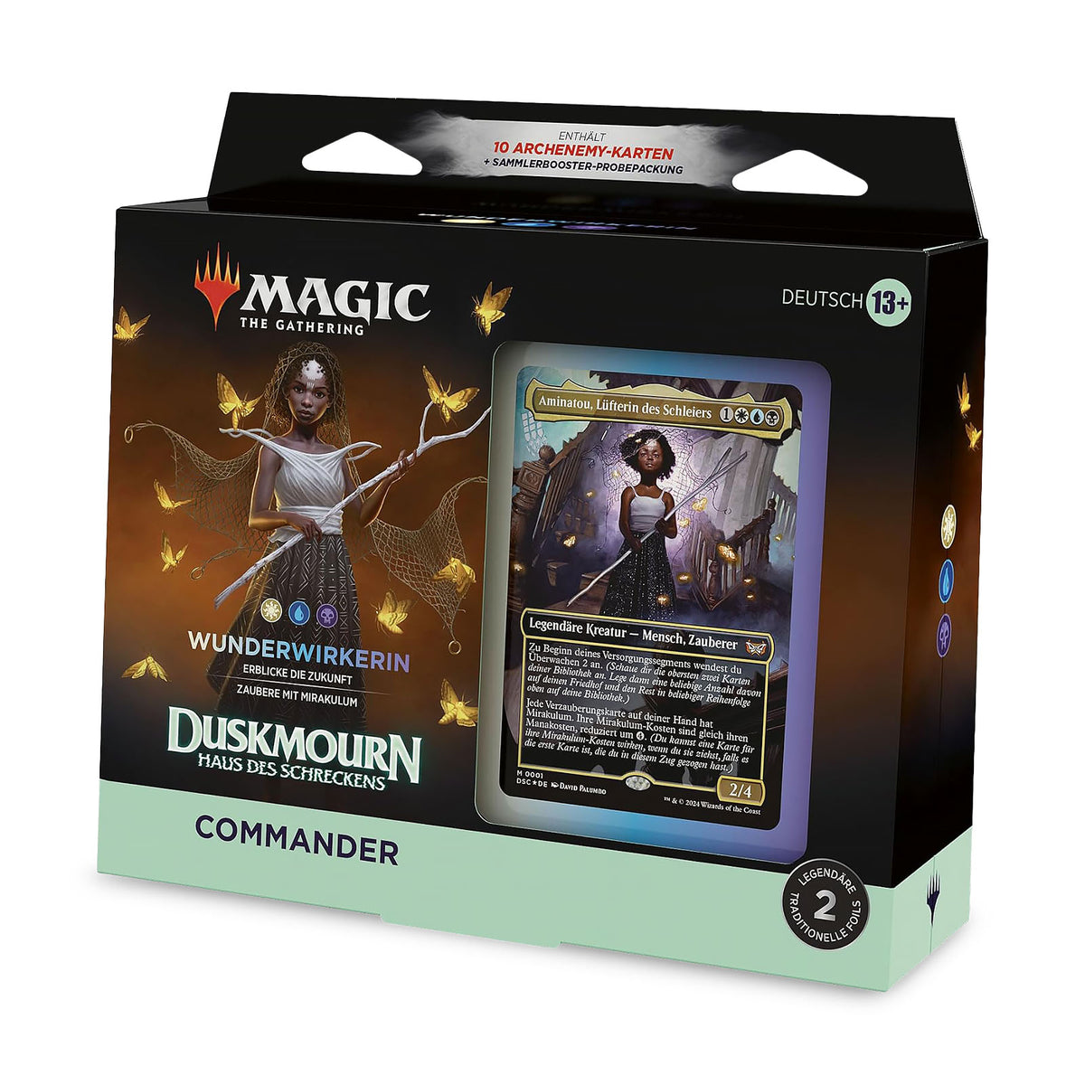 Produktbild Duskmourn: Haus des Schreckens Commander Deck Wunderwirkerin - Magic The Gathering
