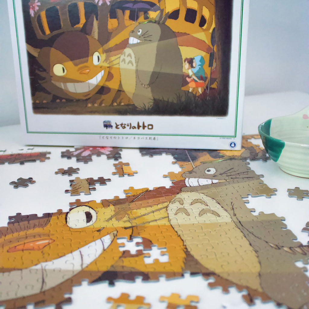 Produktbild Totoro - Katzenbus Puzzle