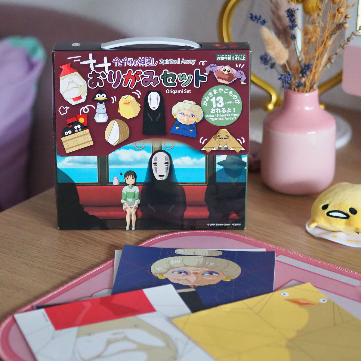Produktbild Chihiros Reise ins Zauberland - Ohngesicht und Chihiro Origami Set