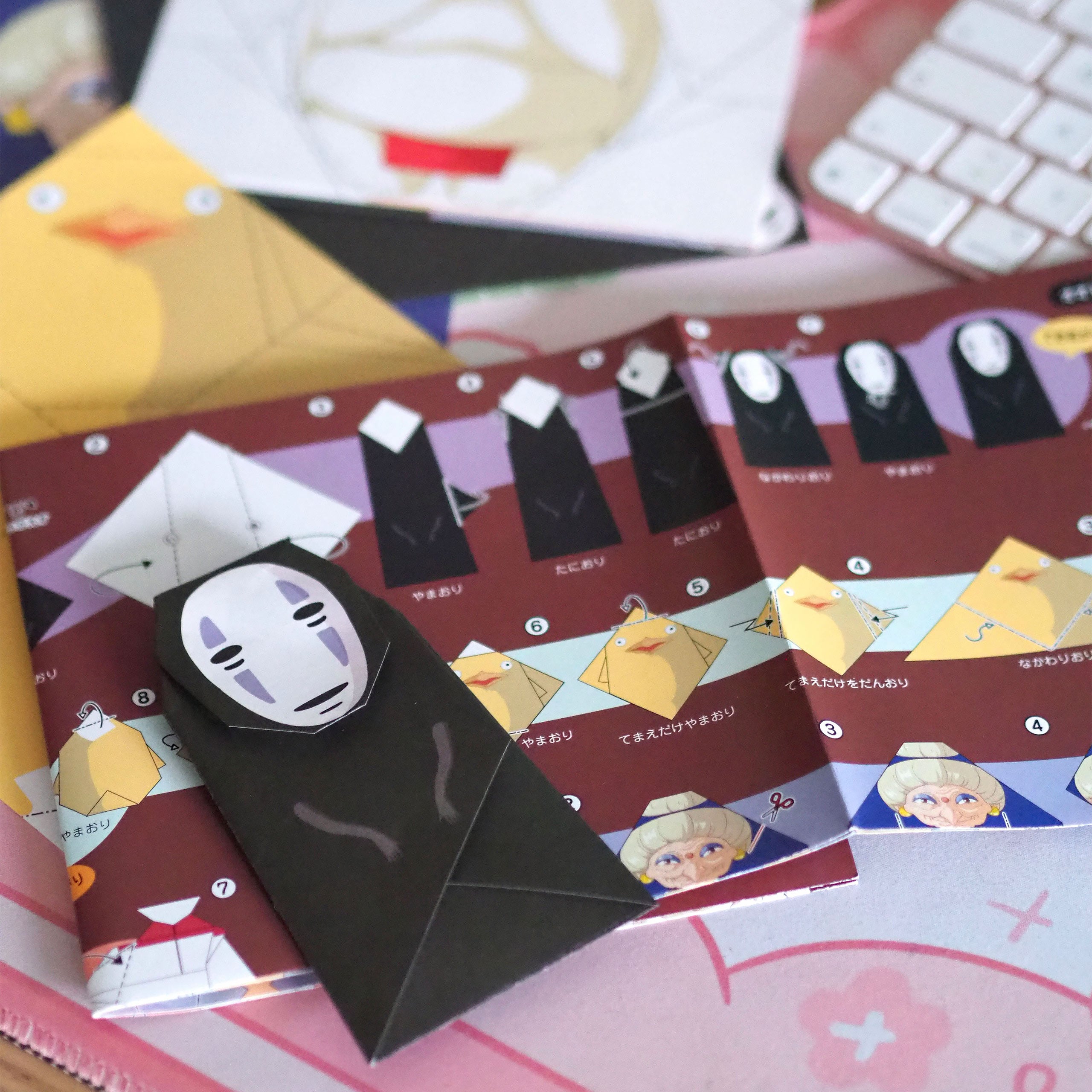 Produktbild Chihiros Reise ins Zauberland - Ohngesicht und Chihiro Origami Set