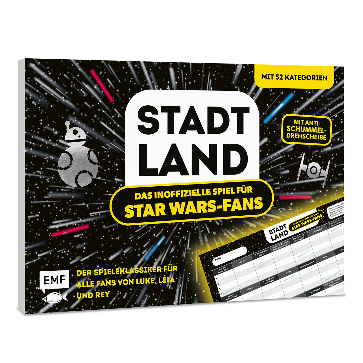 Produktbild Stadt Land - Das Inoffizielle Spiel für Star Wars Fans