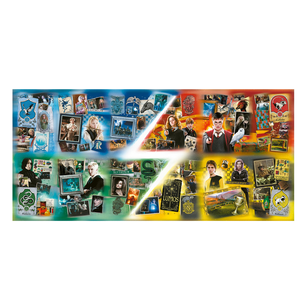 Product image Harry Potter - Hogwarts Houses Puzzle Collection with Poster