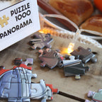Produktbild Mandalorianer mit Grogu Puzzle - Star Wars The Mandalorian