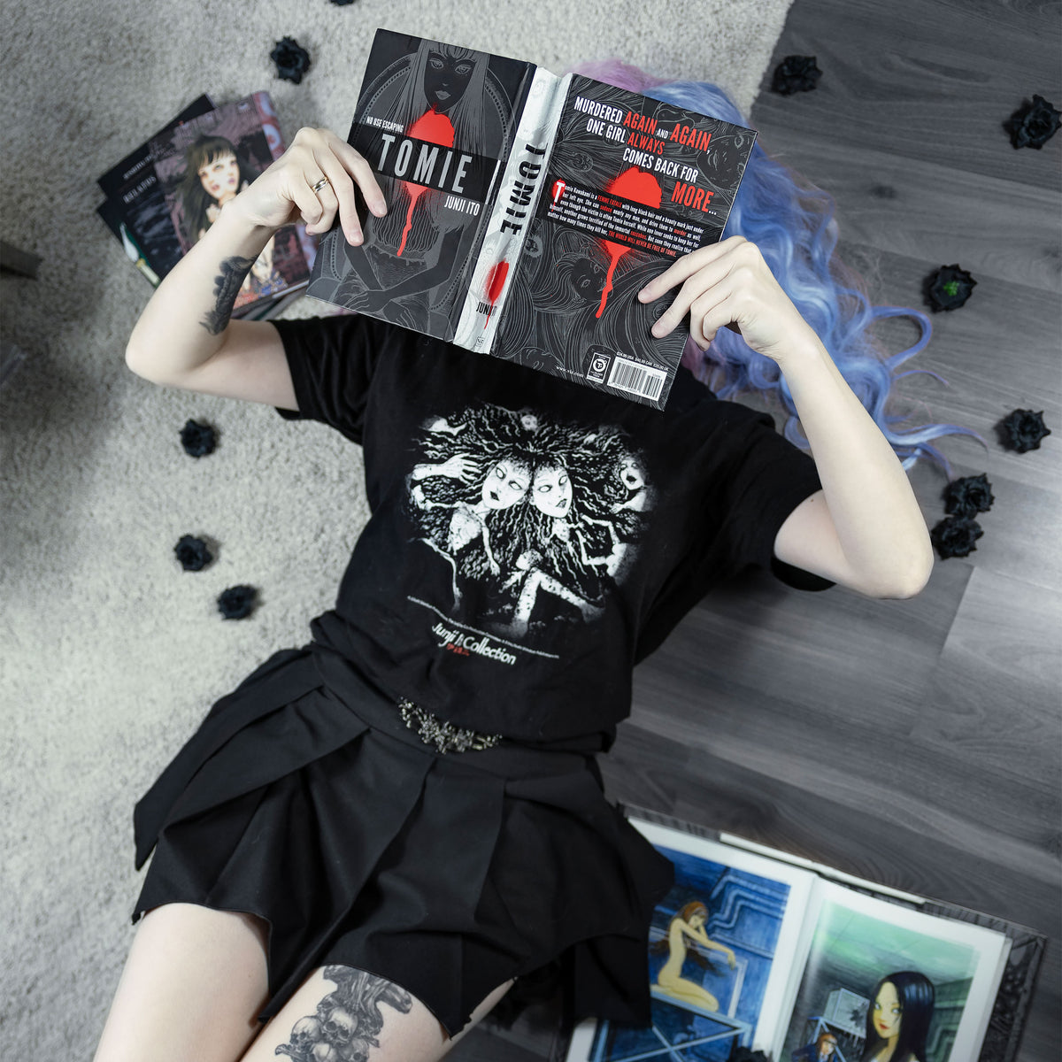 Produktbild Junji Ito - Crawling T-Shirt schwarz