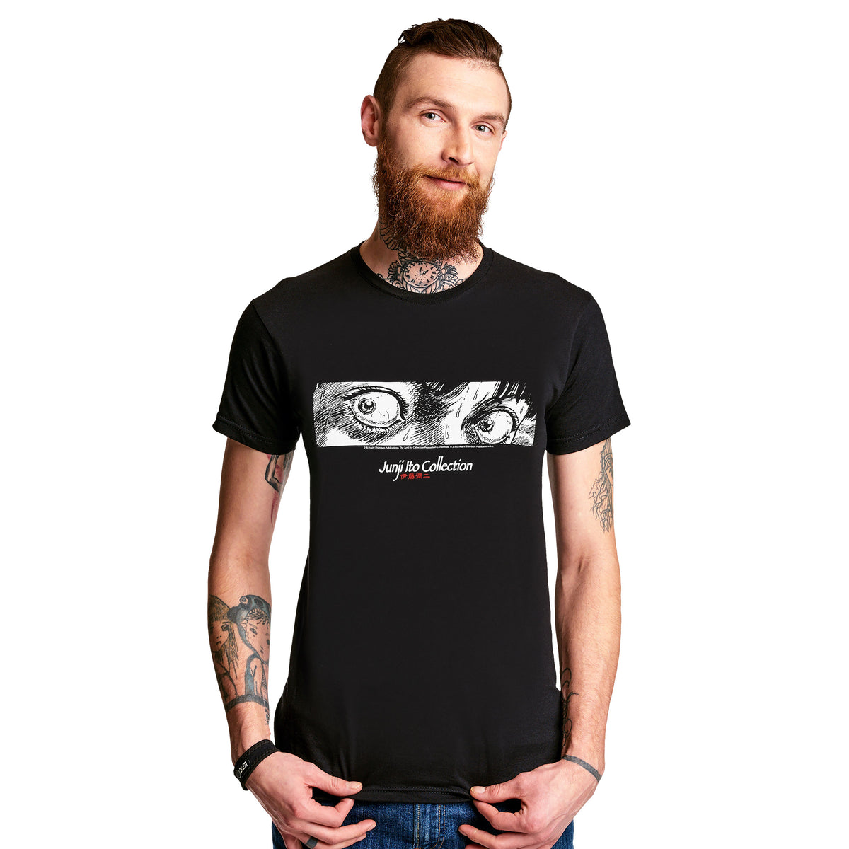 Produktbild Junji Ito - Eyes T-Shirt schwarz