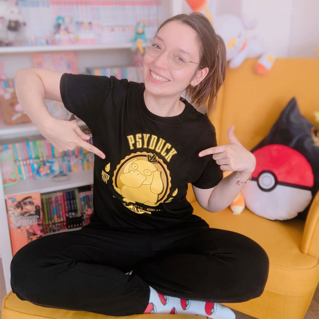 Produktbild Pokemon - Enton College T-Shirt schwarz