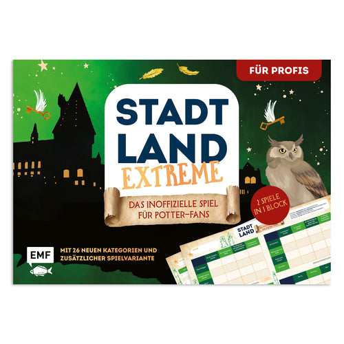 Produktbild Stadt Land - Extreme - Das inoffizielle Spiel für Potterheads