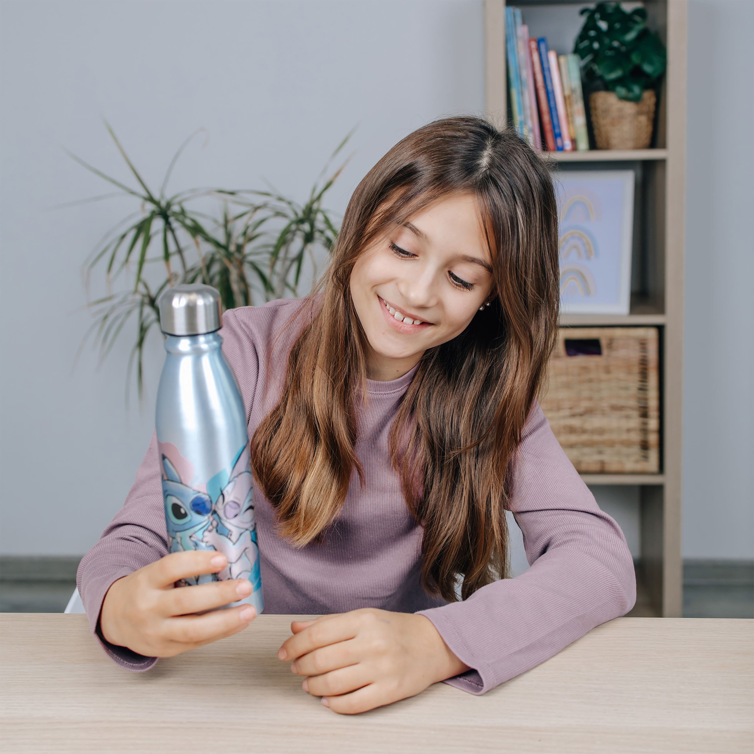 Produktbild Lilo & Stitch - Angel und Stitch Trinkflasche