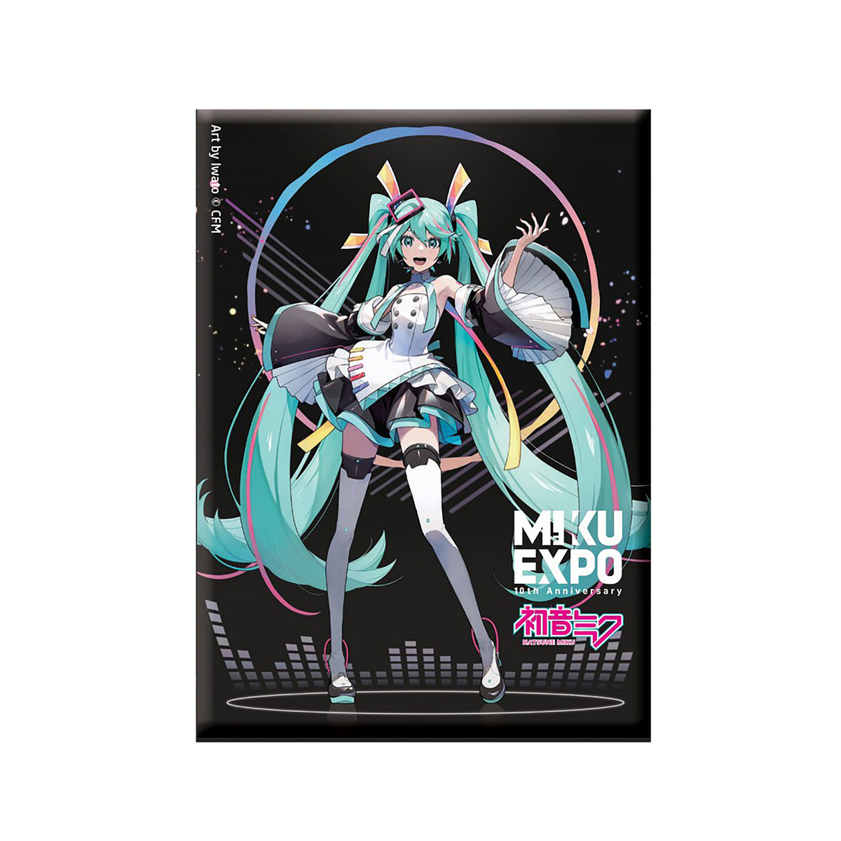 Produktbild Hatsune Miku - Miku Expo 10th Anniversary Magnet Art by Iwato Version