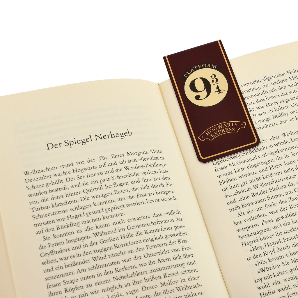 Produktbild Harry Potter - Gleis 9 3/4 Magnet Lesezeichen