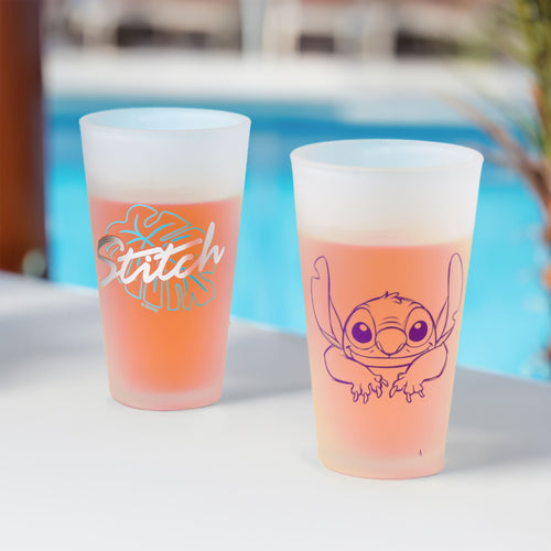 Produktbild Stitch Gläser 2er Set - Lilo & Stitch