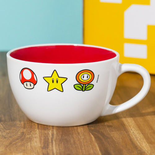 Produktbild Super Mario - Icons Tasse XXL