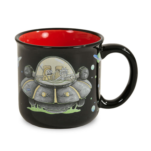 Produktbild Rick and Morty - Portal Tasse schwarz