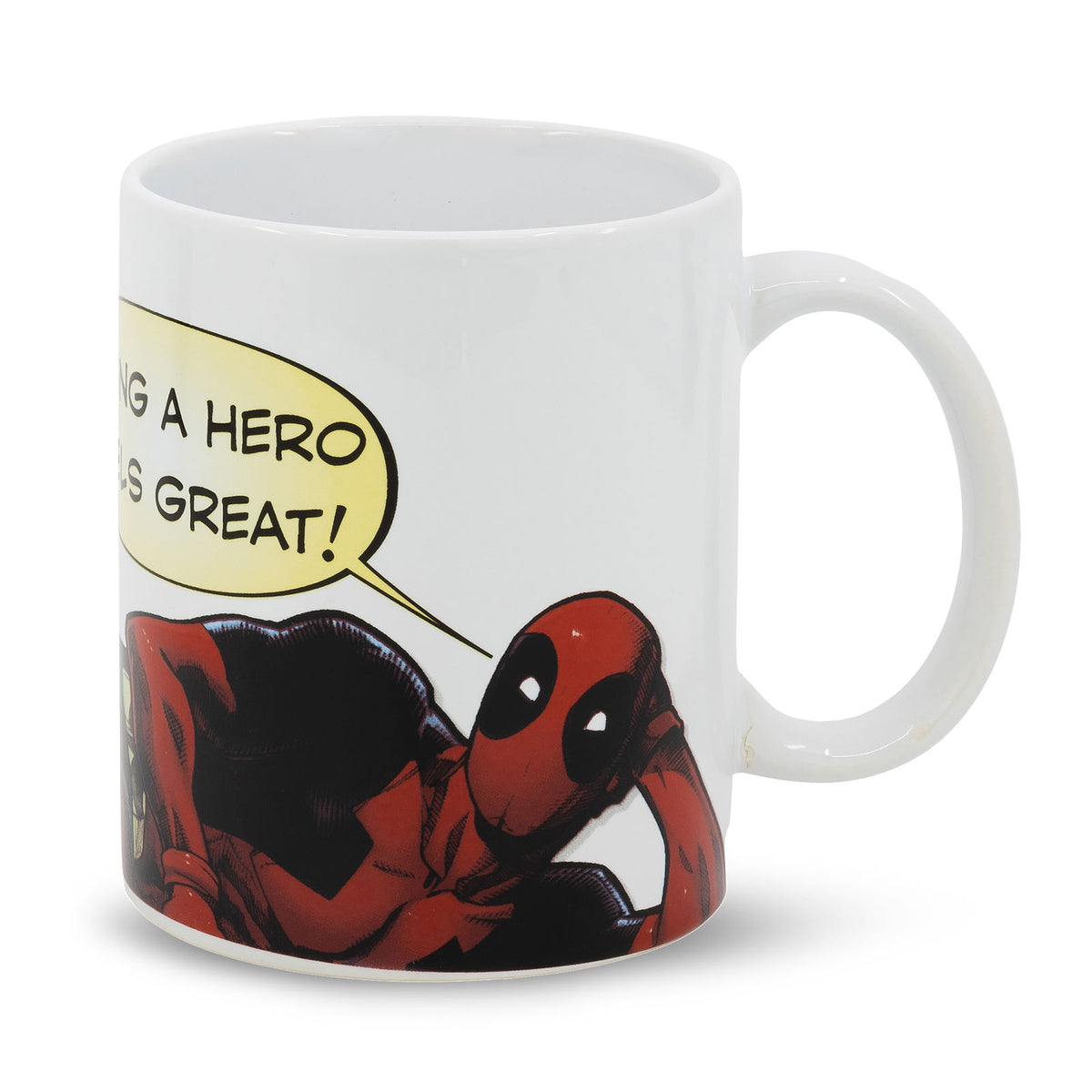 Produktbild Deadpool - Being A Hero Feels Great Tasse
