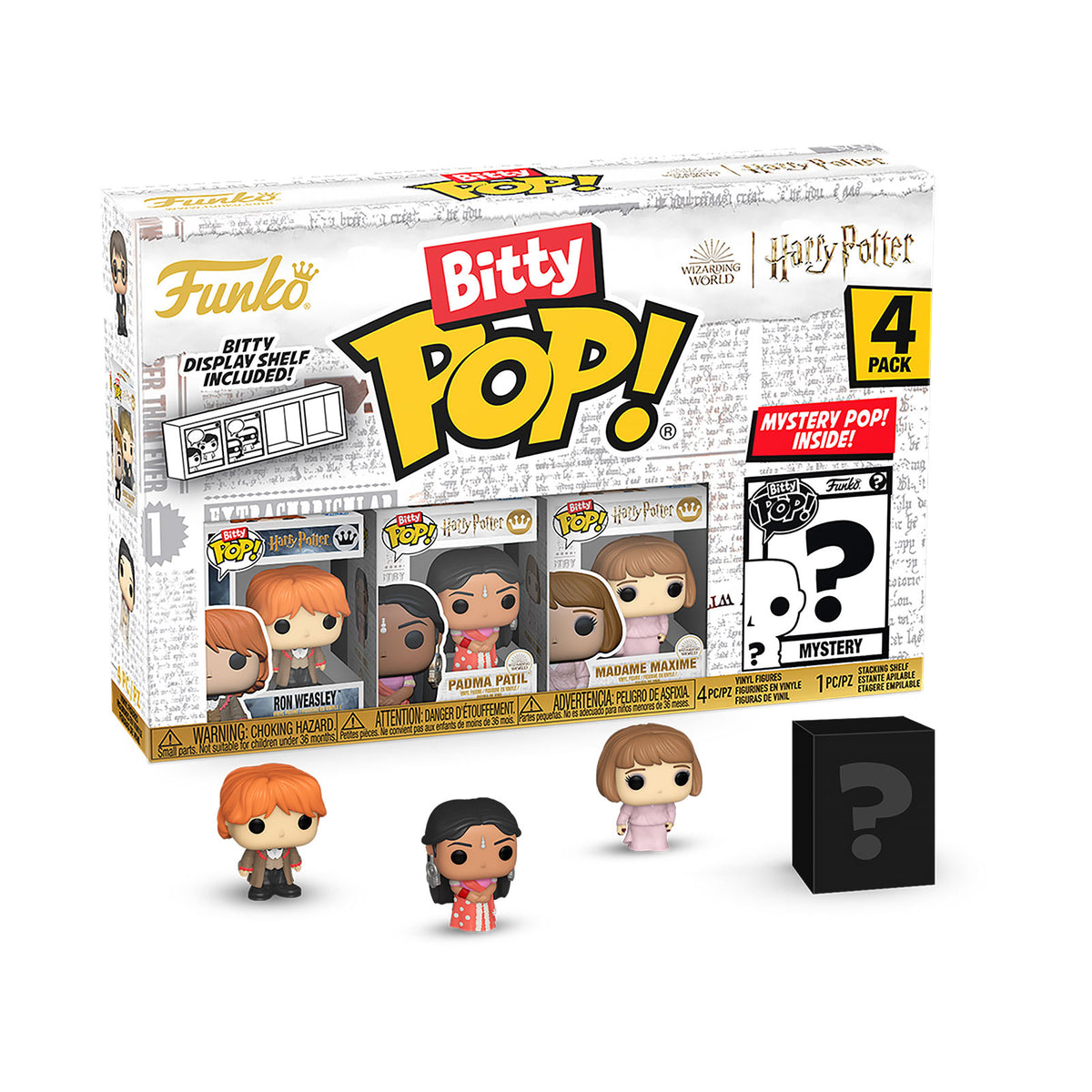 Produktbild Harry Potter - Funko Bitty Pop 4er Figuren Set Weihnachtsball Series 3