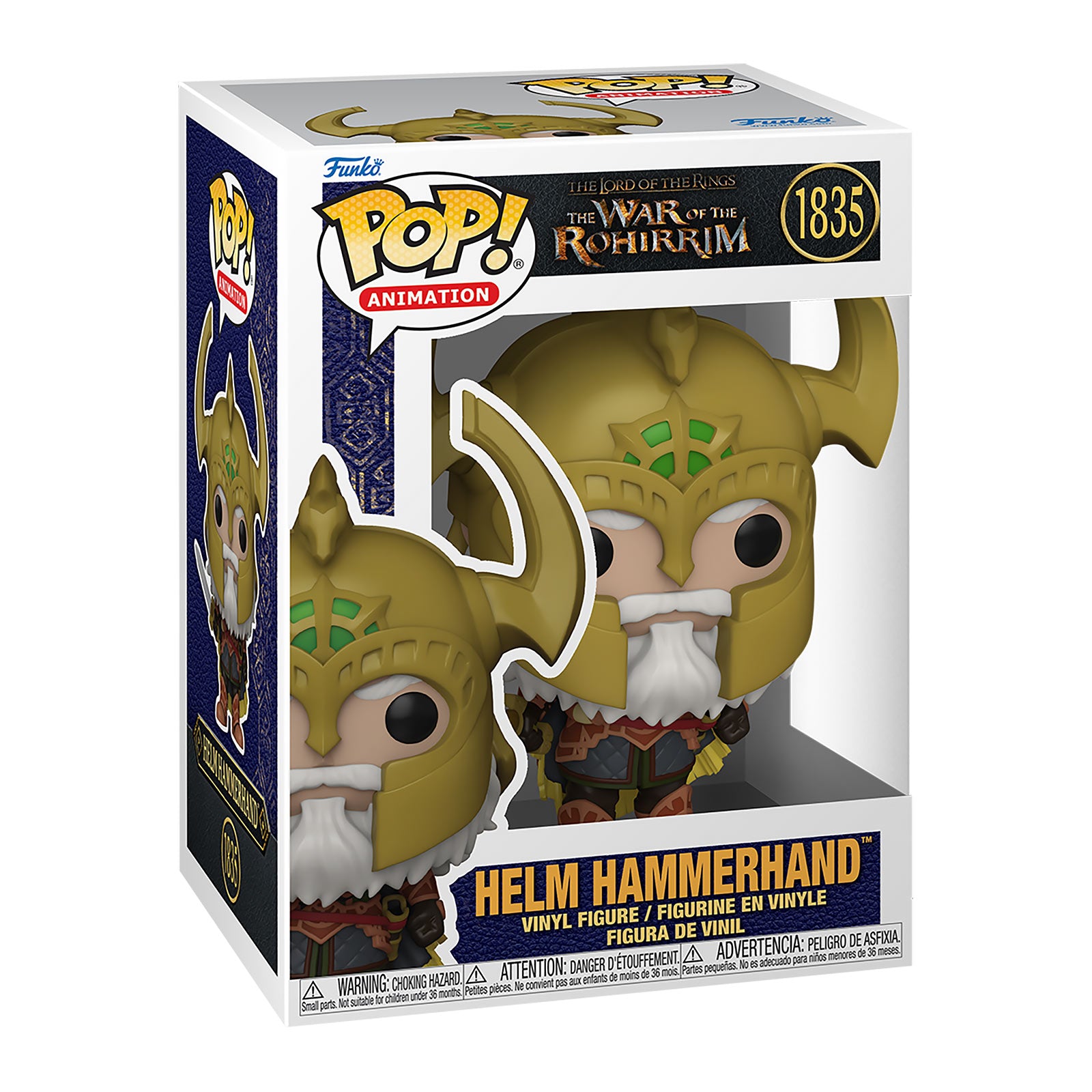 Produktbild Die Schlacht der Rohirrim Helm Hammerhand Funko Pop Figur - Der Herr der Ringe