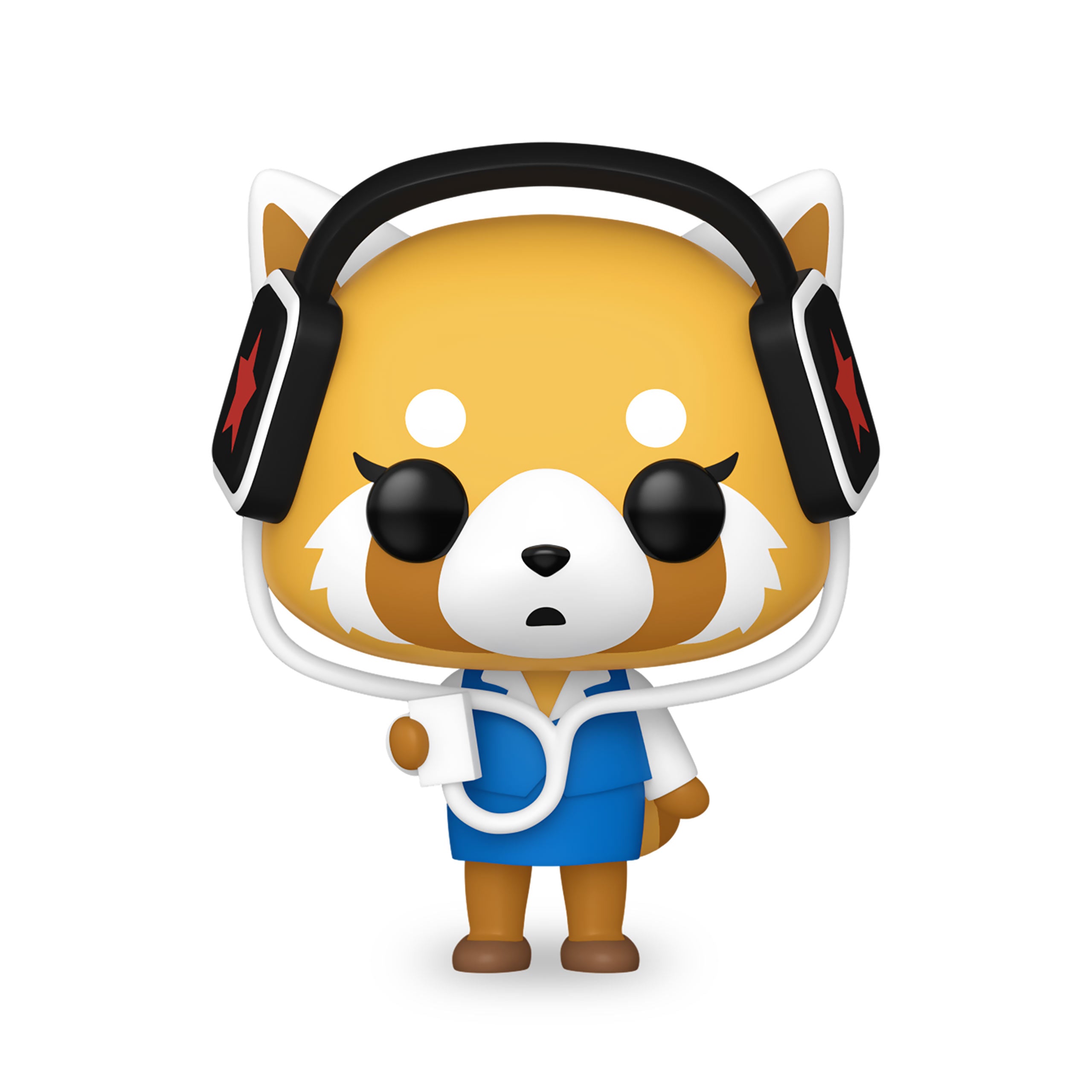 Produktbild Aggretsuko mit Kopfhörer Funko Pop Figur