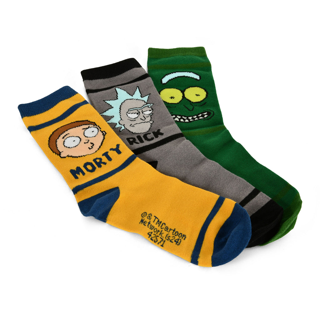 Produktbild Characters Socken 3er Set in Geschenkbox - Rick and Morty