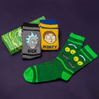 Produktbild Characters Socken 3er Set in Geschenkbox - Rick and Morty