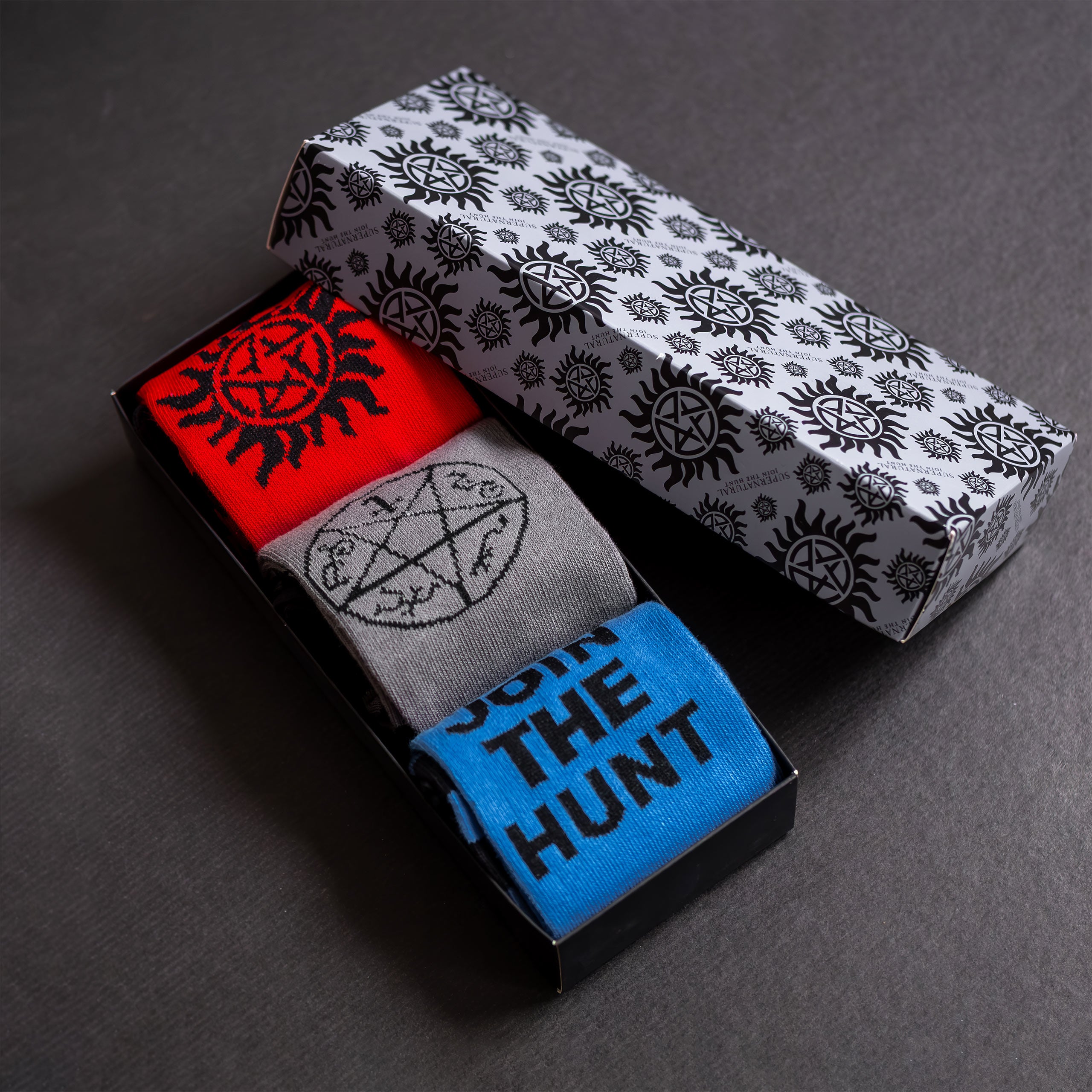 Produktbild Supernatural Socken 3er Set in Geschenkbox