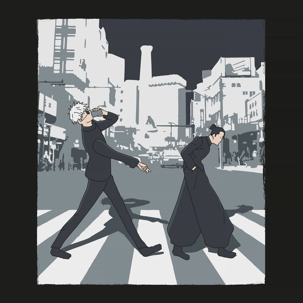 Produktbild Crosswalk T-Shirt für Jujutsu Kaisen Fans schwarz