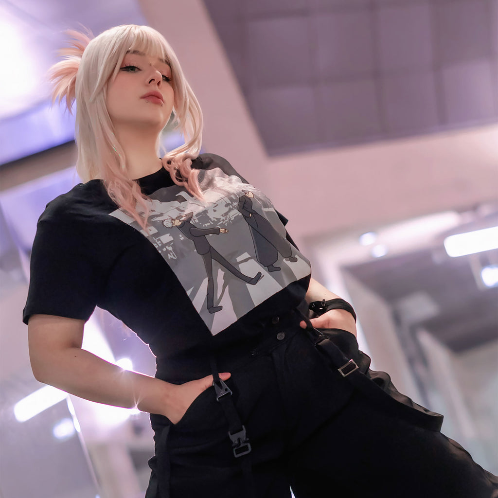 Produktbild Crosswalk T-Shirt für Jujutsu Kaisen Fans schwarz