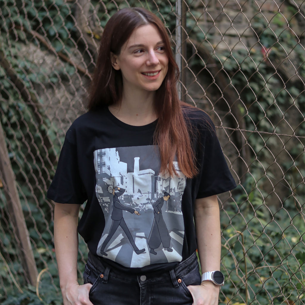 Produktbild Crosswalk T-Shirt für Jujutsu Kaisen Fans schwarz