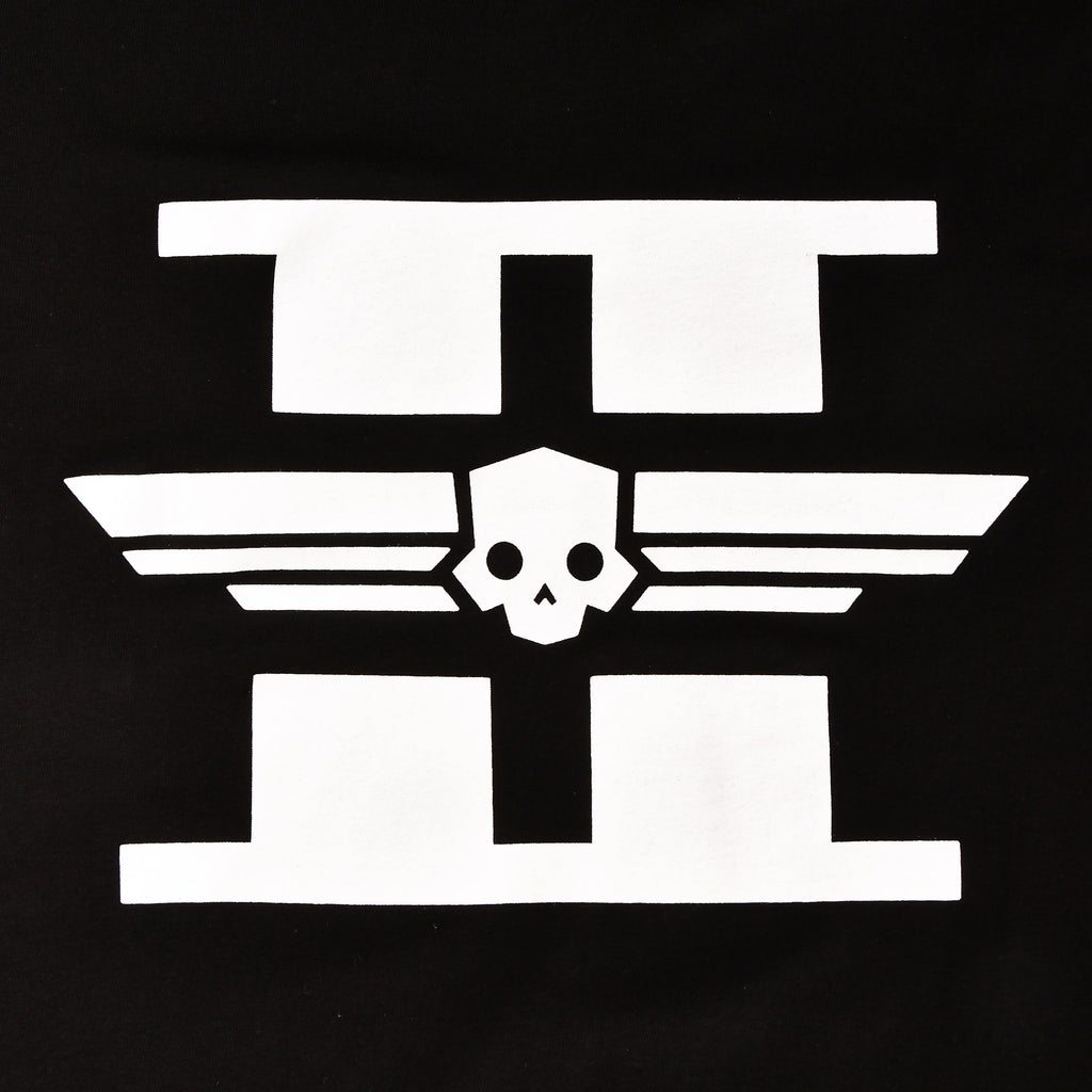 Produktbild Helldivers 2 - White Logo T-Shirt schwarz
