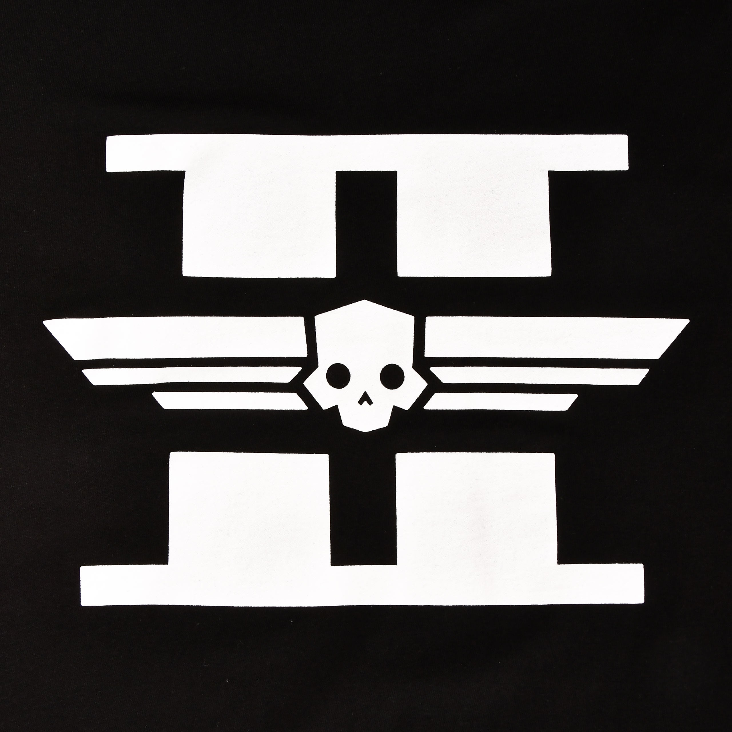 Produktbild Helldivers 2 - White Logo T-Shirt schwarz