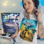Produktbild Helldivers 2 - Key Art T-Shirt weiß