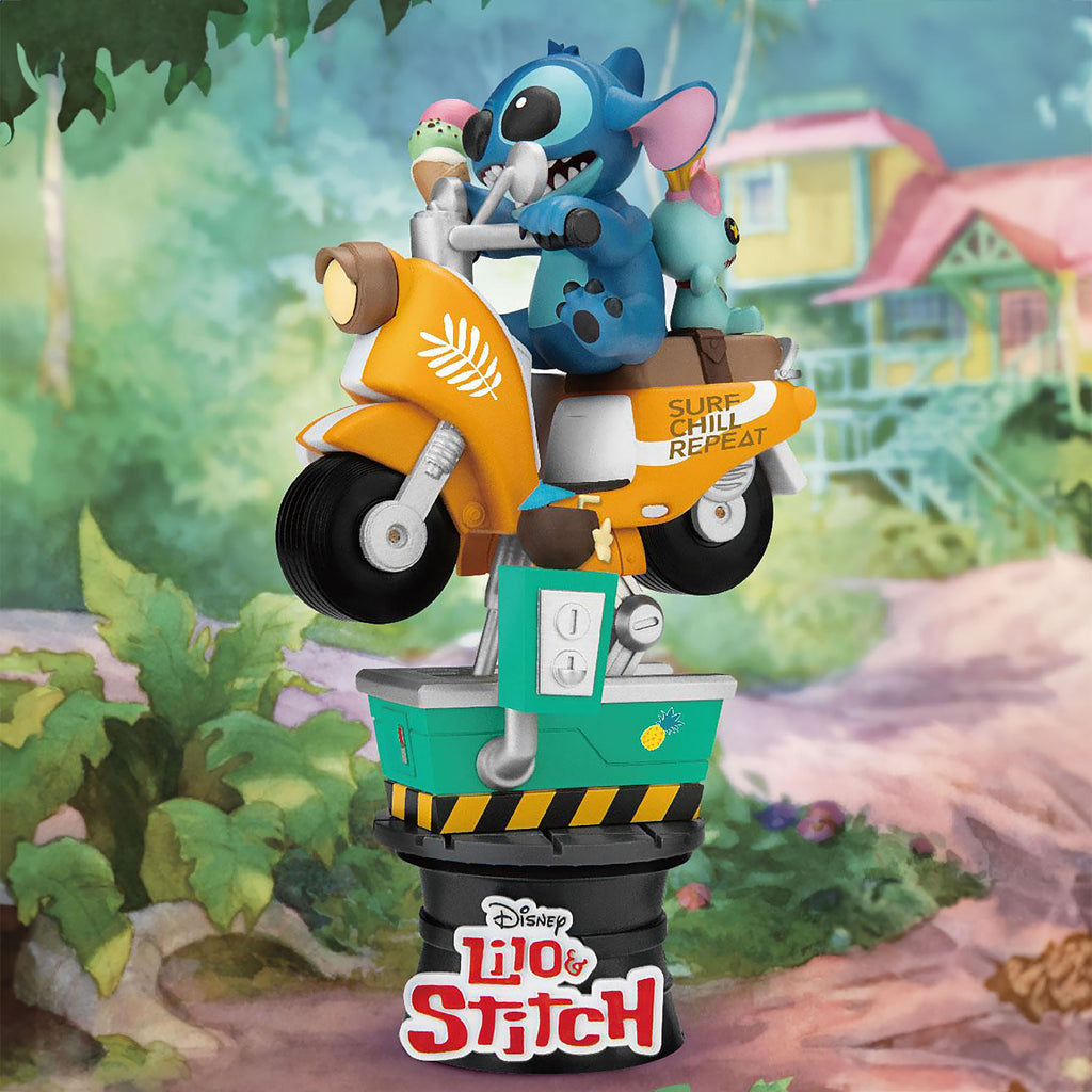 Produktbild Stitch Coin Ride D-Stage Diorama Figur - Lilo & Stitch