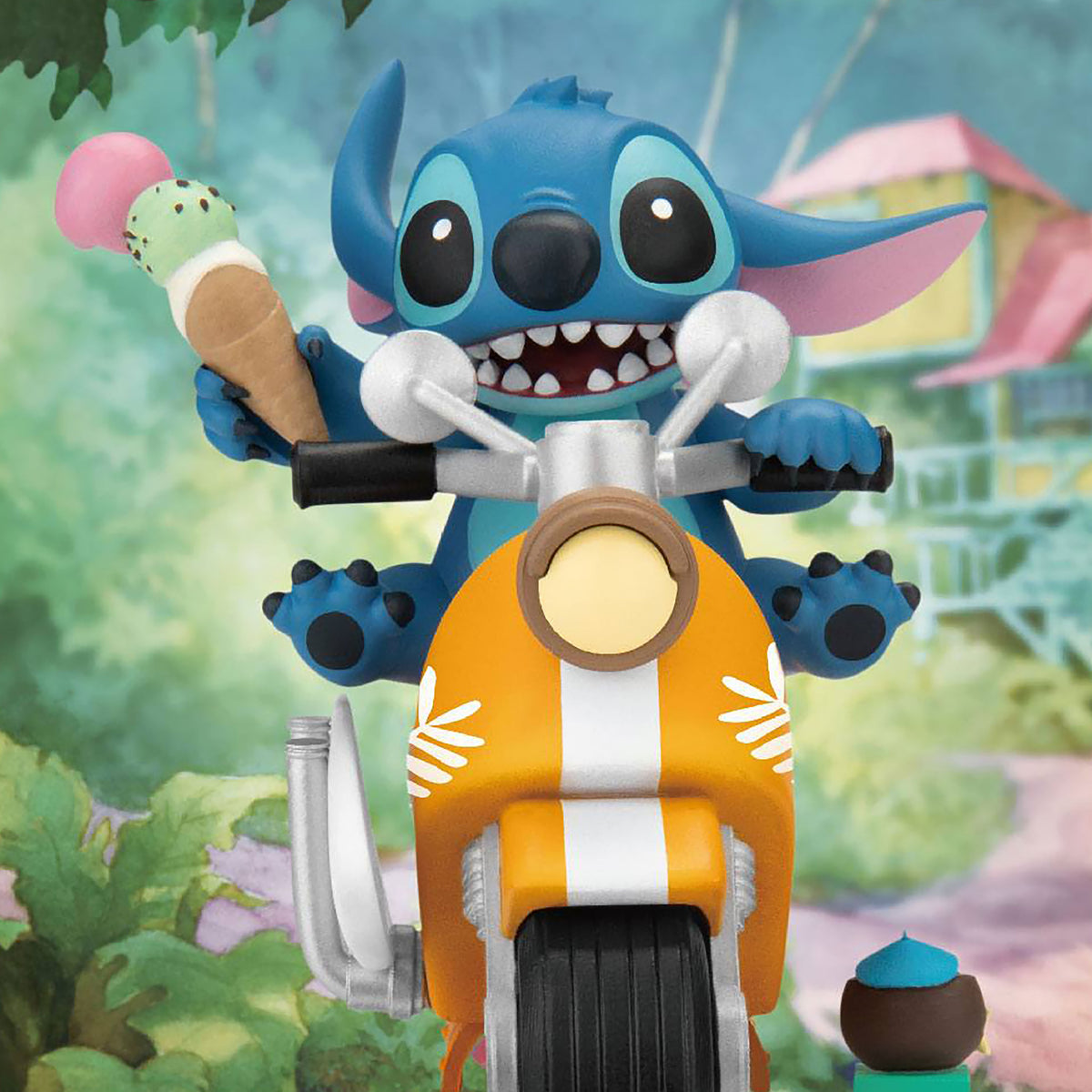Produktbild Stitch Coin Ride D-Stage Diorama Figur - Lilo & Stitch