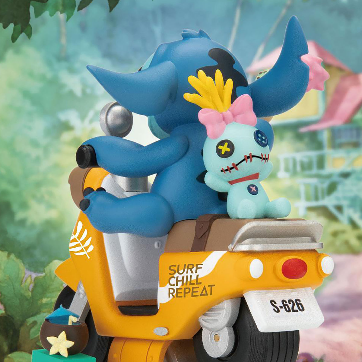 Produktbild Stitch Coin Ride D-Stage Diorama Figur - Lilo & Stitch