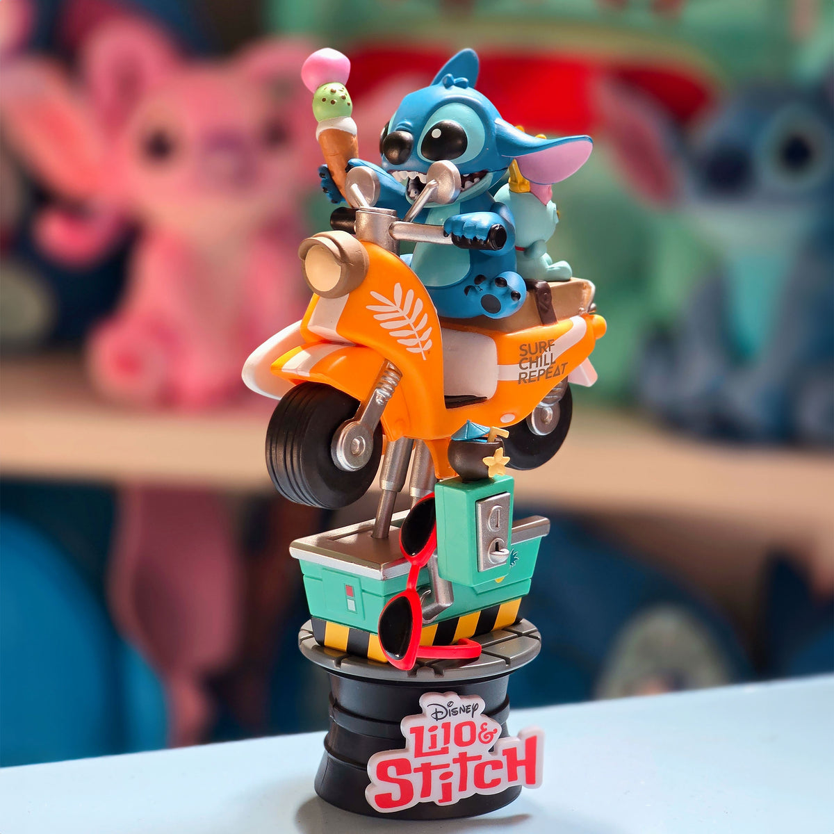 Produktbild Stitch Coin Ride D-Stage Diorama Figur - Lilo & Stitch