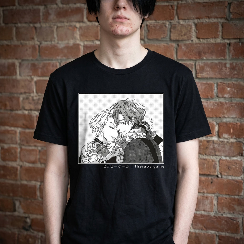 Produktbild Shizuma und Minato T-Shirt für Therapy Game Fans
