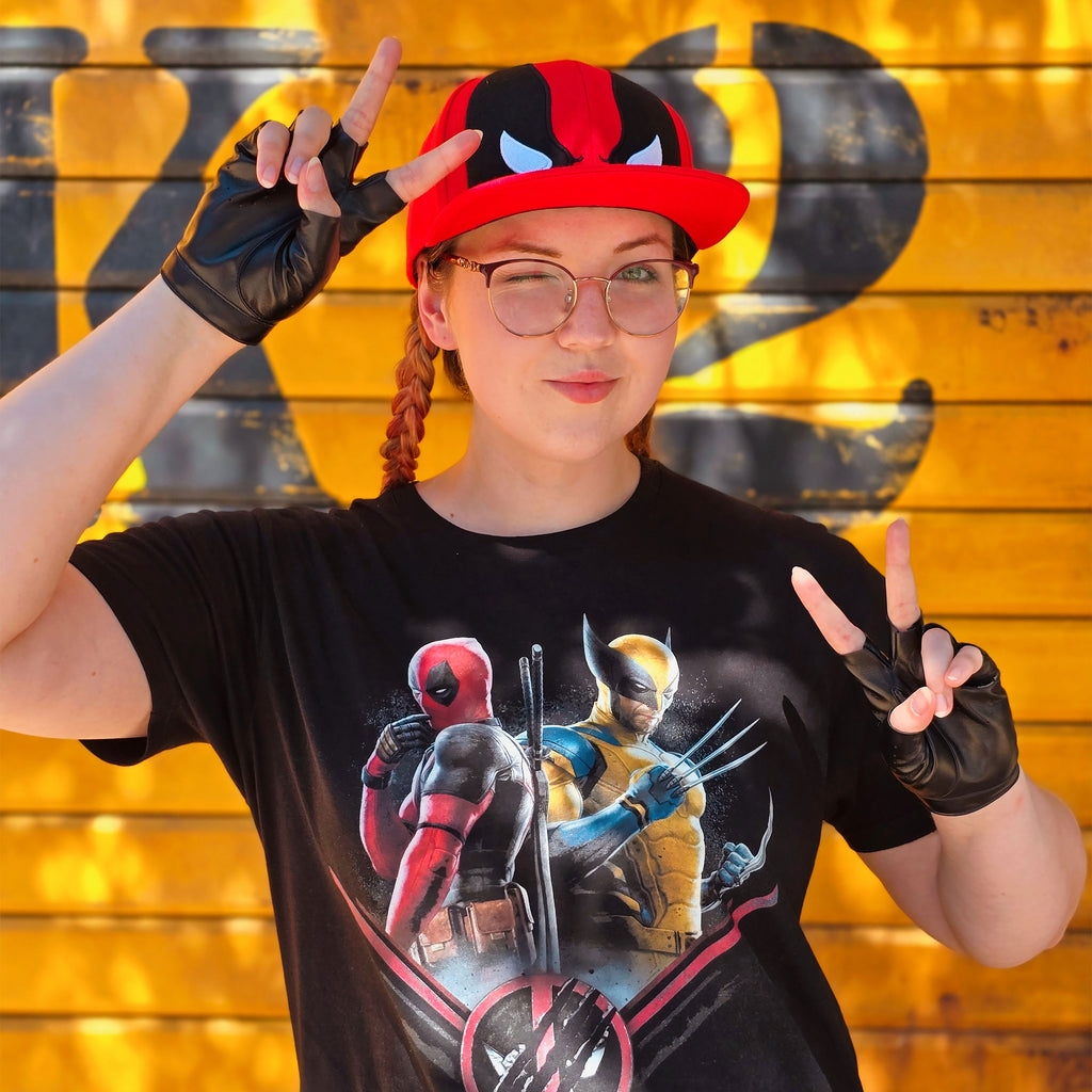 Produktbild Deadpool and Wolverine Double Trouble T-Shirt schwarz