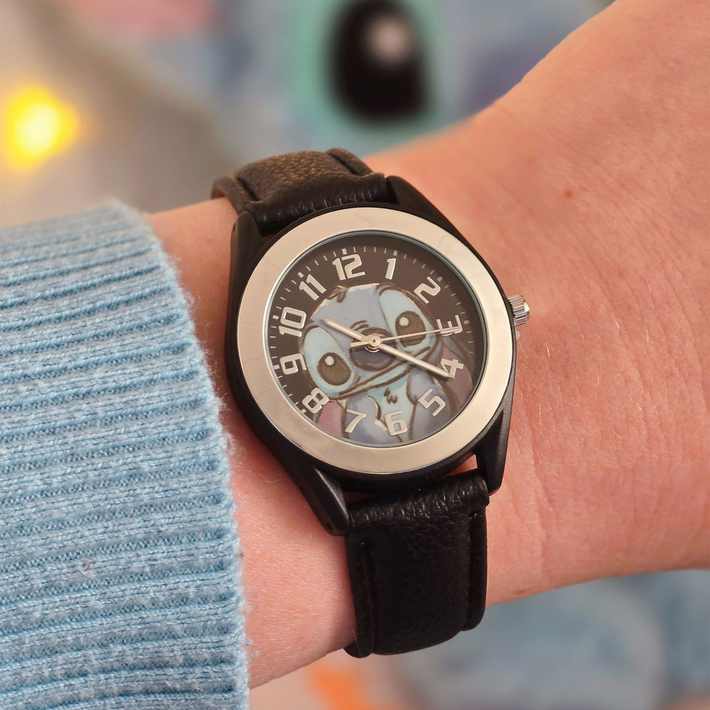 Produktbild Stitch Armbanduhr - Lilo & Stitch schwarz