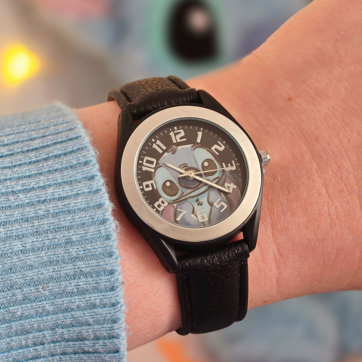 Produktbild Stitch Armbanduhr - Lilo & Stitch schwarz