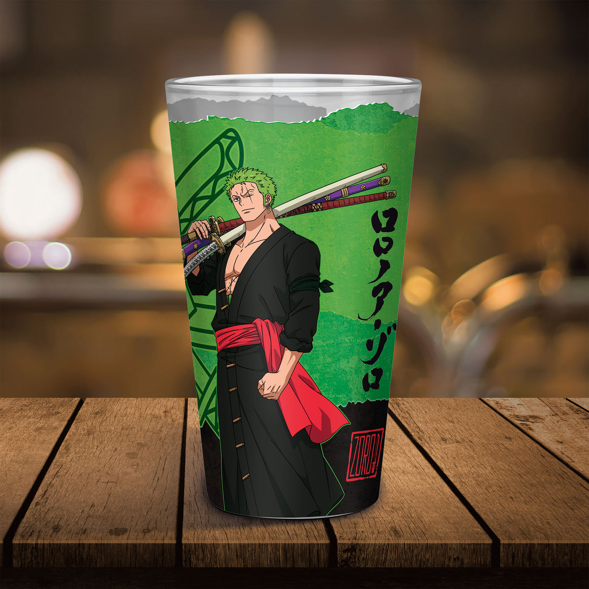 Produktbild One Piece - Roronoa Zoro Glas