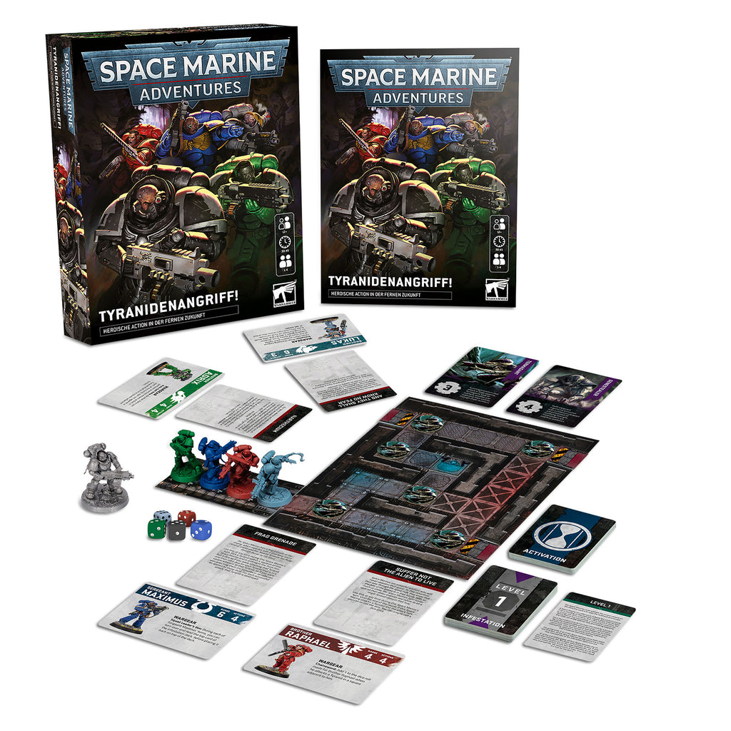 Produktbild Space Marine Adventures - Tyranidenangriff Strategiespiel